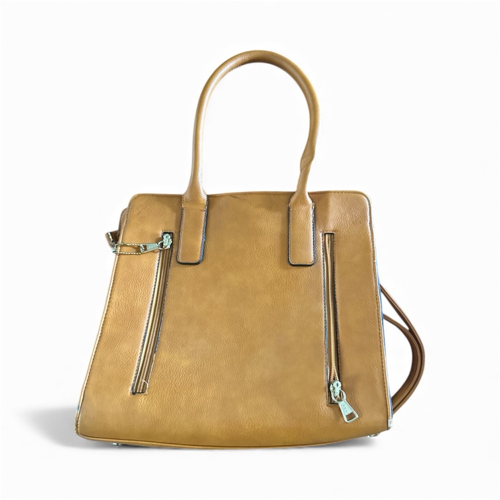 Brown Structured Handbag - Picture 2 of 2